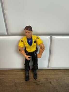 Adventure Wheels Outdoor Adventure Action Figure man Yellow Shirt Vintage
